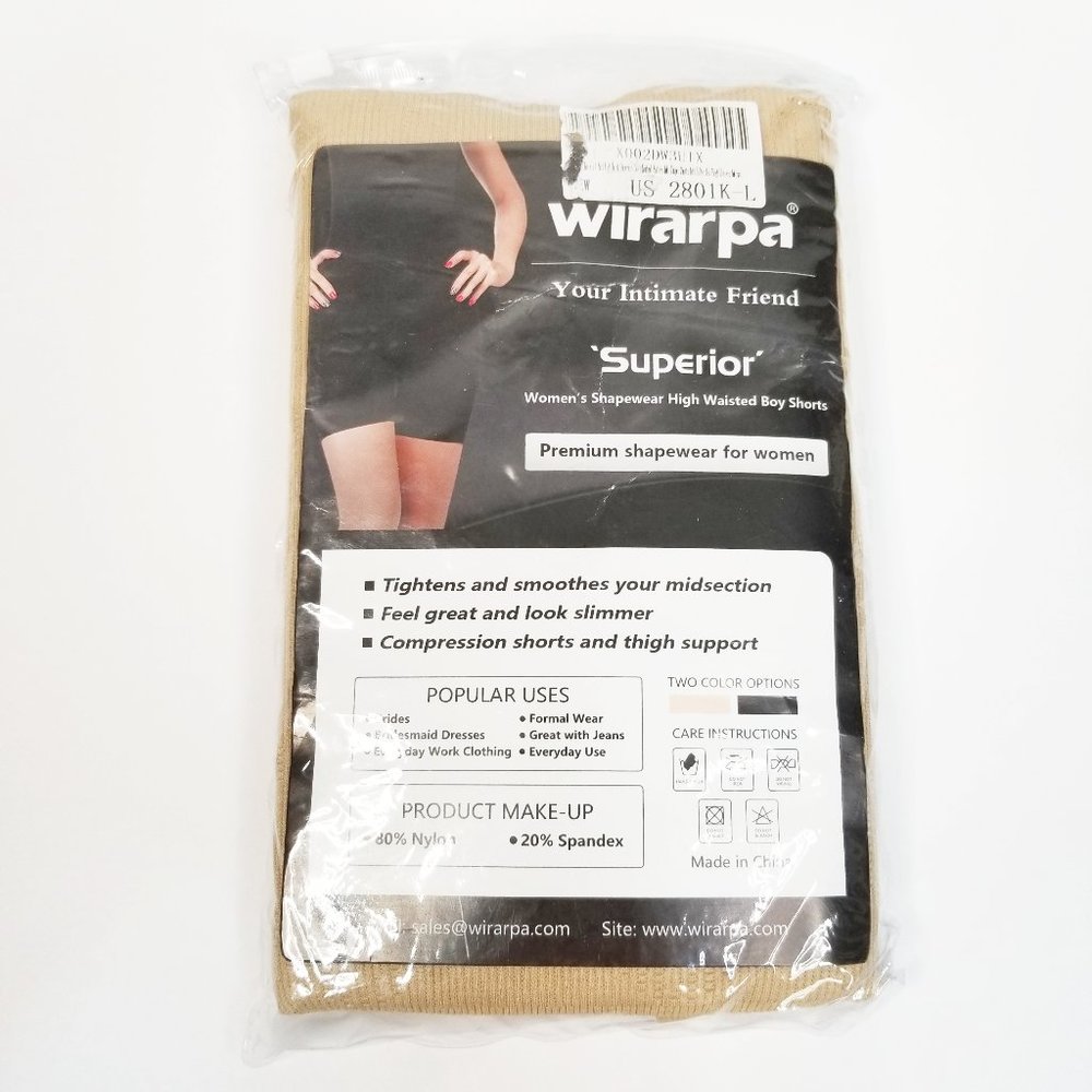 Wirarpa Women's Superior XL Beige Shapewear